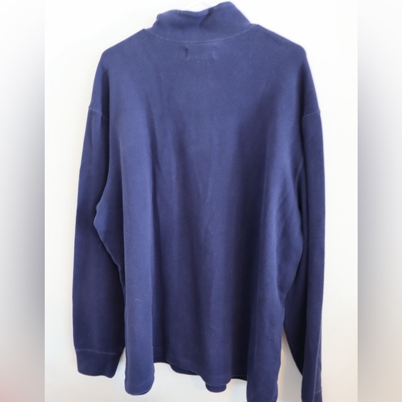 Polo Ralph Lauren Navy Blue 1/4 Zip Pullover - Picture 2 of 3